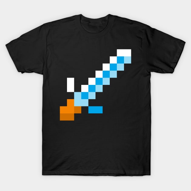 RPG Pixel Sword, 8 bit T-Shirt by ExtraMedium